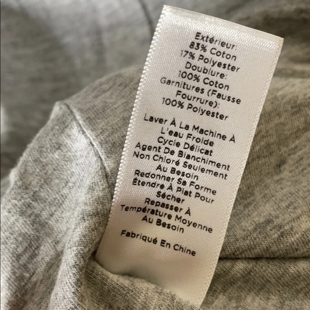 TALBOTS Snowflake Robe Sherpa Edging Wrap Belted Blue Size L